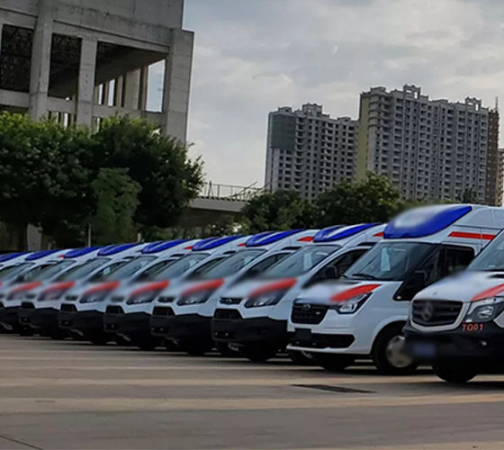 长阳服务车队展示