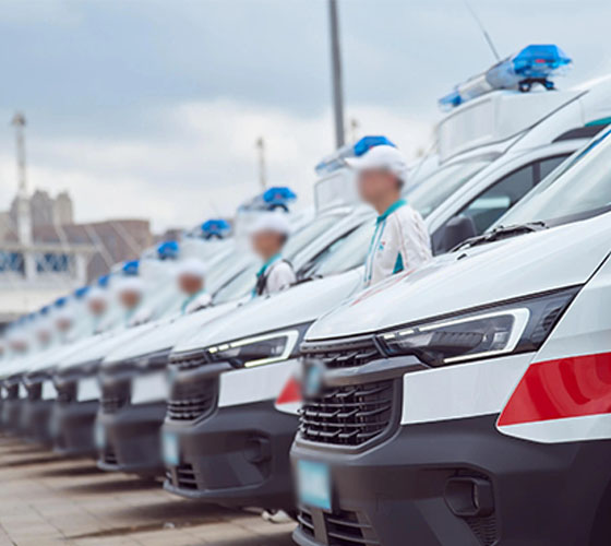 长阳服务车队展示